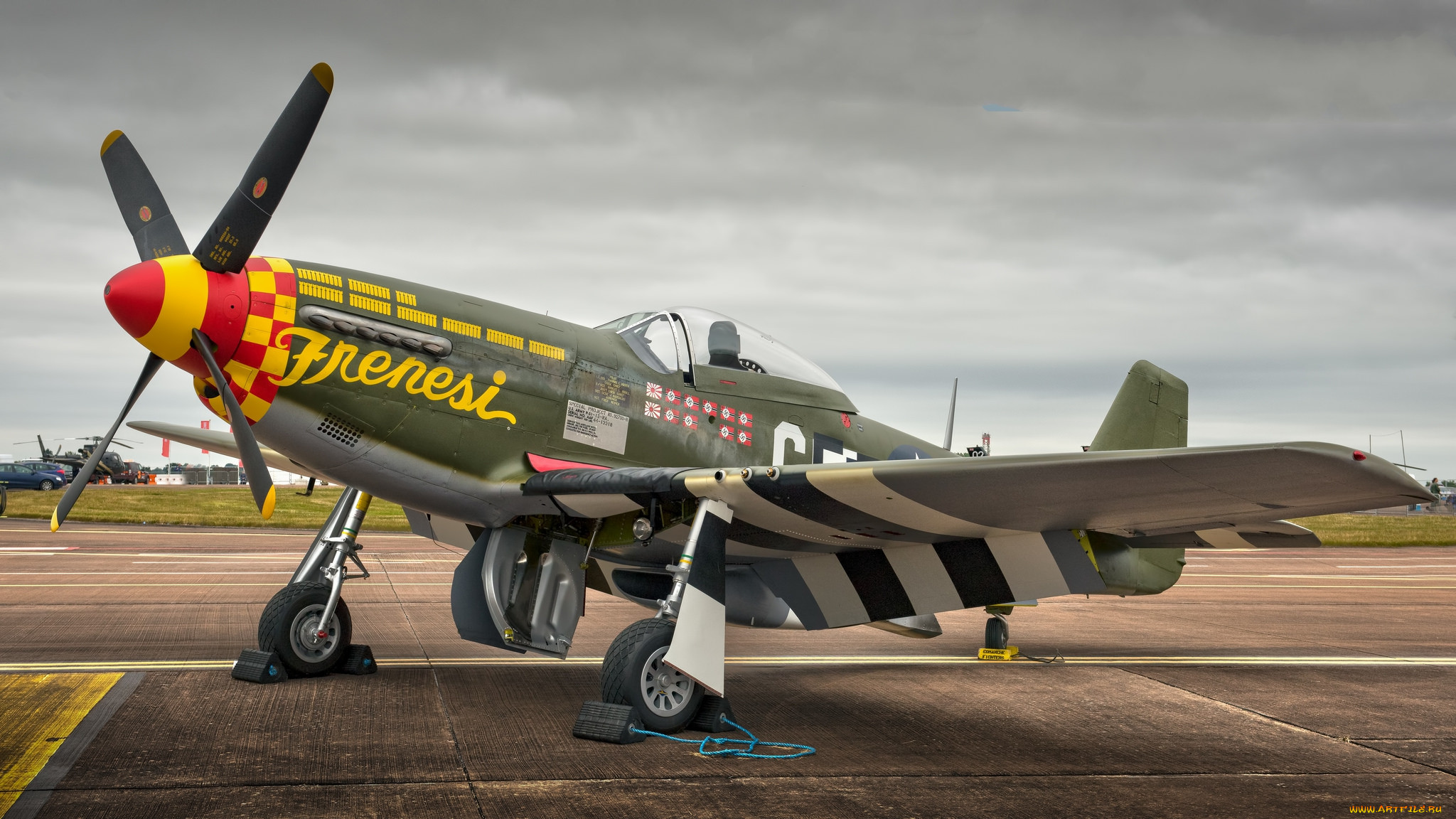 north american p-51d mustang, авиация, боевые самолёты, ввс.